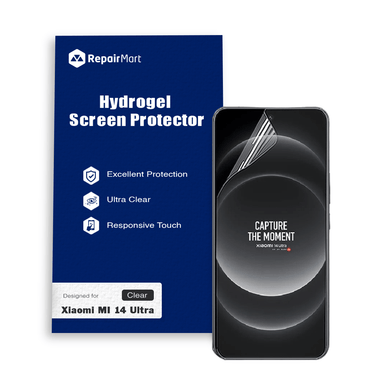 MI 14 Ultra Compatible Premium Hydrogel Screen Protector With Full Coverage Ultra HD